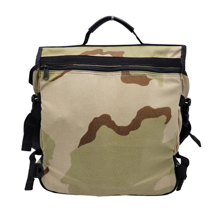 【中古品】【メンズ/レディース】 BIG BAG COMPANY ビッグバッグカンパニー 2WAY BAG CAMO リュック ショルダー バッグ カモ USA製 カバン 鞄 188-260522-as-17-izu カラー：マルチカラー 万代Net店