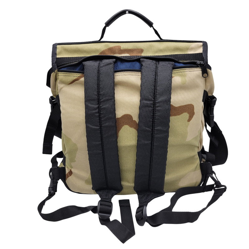 【中古品】【メンズ/レディース】 BIG BAG COMPANY ビッグバッグカンパニー 2WAY BAG CAMO リュック ショルダー バッグ カモ USA製 カバン 鞄 188-260522-as-17-izu カラー：マルチカラー 万代Net店