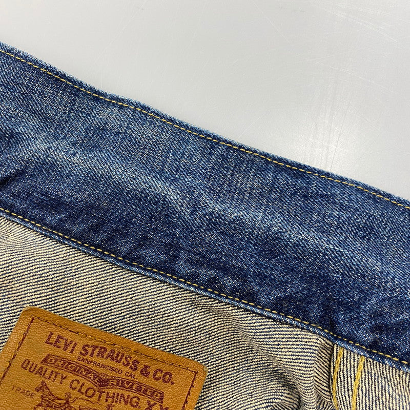 【中古品】【メンズ】 LEVI'S リーバイス 71507-XX 刻印J22 BIG-E 日本製 1997年製 90S 507 2ND DENIM JACKET セカンド デニム ジャケット アウター 146-260511-cs-07-izu サイズ：36 カラー：インディゴ 万代Net店