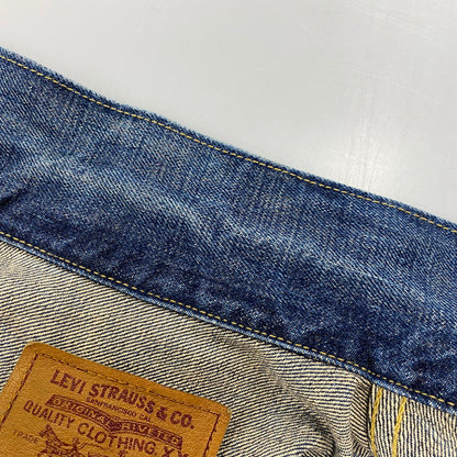 【中古品】【メンズ】 LEVI'S リーバイス 71507-XX 刻印J22 BIG-E 日本製 1997年製 90S 507 2ND DENIM JACKET セカンド デニム ジャケット アウター 146-260511-cs-07-izu サイズ：36 カラー：インディゴ 万代Net店