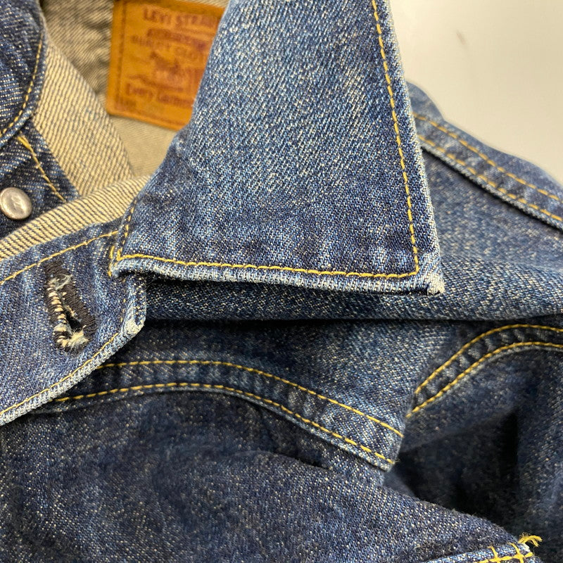 【中古品】【メンズ】 LEVI'S リーバイス 71507-XX 刻印J22 BIG-E 日本製 1997年製 90S 507 2ND DENIM JACKET セカンド デニム ジャケット アウター 146-260511-cs-07-izu サイズ：36 カラー：インディゴ 万代Net店