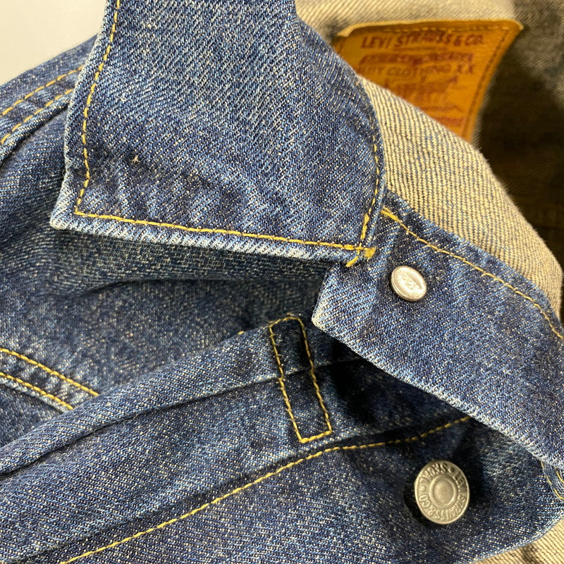 【中古品】【メンズ】 LEVI'S リーバイス 71507-XX 刻印J22 BIG-E 日本製 1997年製 90S 507 2ND DENIM JACKET セカンド デニム ジャケット アウター 146-260511-cs-07-izu サイズ：36 カラー：インディゴ 万代Net店