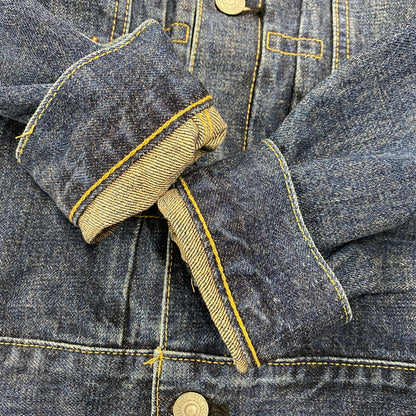 【中古品】【メンズ】 LEVI'S リーバイス 71507-XX 刻印J22 BIG-E 日本製 1997年製 90S 507 2ND DENIM JACKET セカンド デニム ジャケット アウター 146-260511-cs-07-izu サイズ：36 カラー：インディゴ 万代Net店