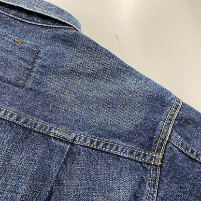 【中古品】【メンズ】 LEVI'S リーバイス 71507-XX 刻印J22 BIG-E 日本製 1997年製 90S 507 2ND DENIM JACKET セカンド デニム ジャケット アウター 146-260511-cs-07-izu サイズ：36 カラー：インディゴ 万代Net店