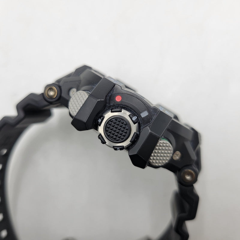 【中古品】【メンズ/レディース】 G-SHOCK ジーショック GRAVITYMASTER SOLAR ANALOG GW-A1100 グラビティマスター ソーラー アナログ 腕時計 196-260512-as-26-izu サイズ：48.4 × 53.8 × 17.3 mm カラー：ブラック 万代Net店