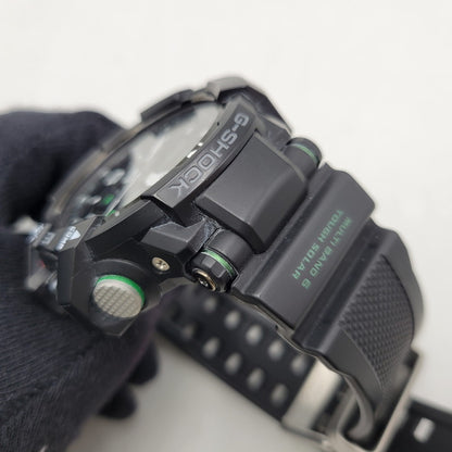 【中古品】【メンズ/レディース】 G-SHOCK ジーショック GRAVITYMASTER SOLAR ANALOG GW-A1100 グラビティマスター ソーラー アナログ 腕時計 196-260512-as-26-izu サイズ：48.4 × 53.8 × 17.3 mm カラー：ブラック 万代Net店