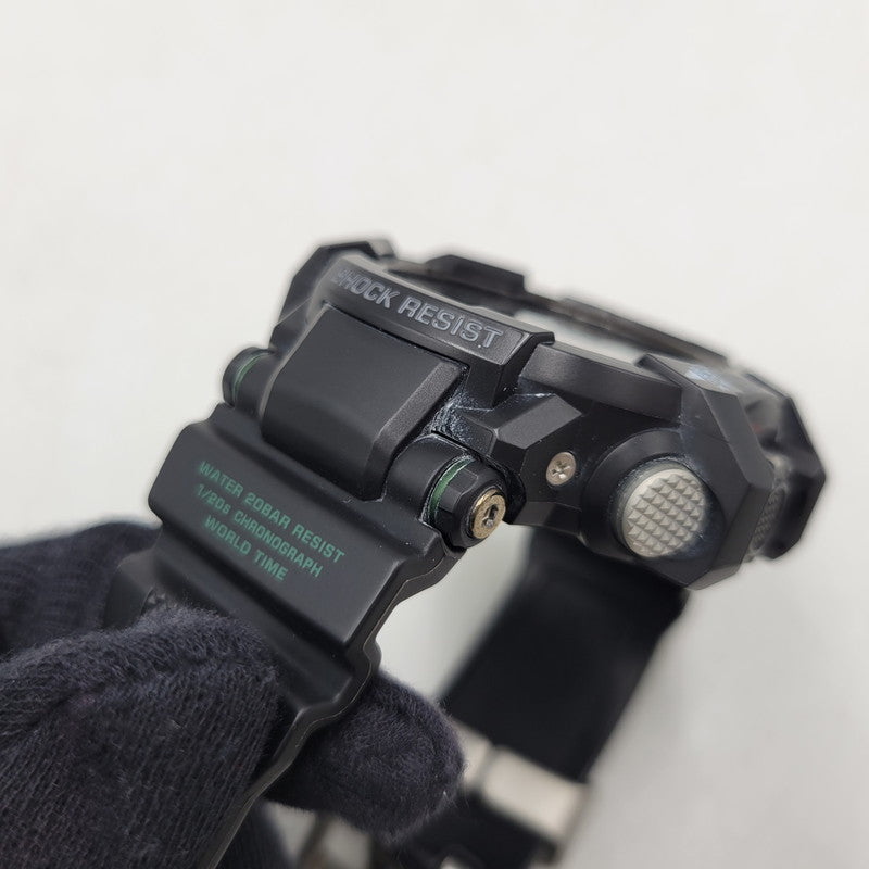 【中古品】【メンズ/レディース】 G-SHOCK ジーショック GRAVITYMASTER SOLAR ANALOG GW-A1100 グラビティマスター ソーラー アナログ 腕時計 196-260512-as-26-izu サイズ：48.4 × 53.8 × 17.3 mm カラー：ブラック 万代Net店