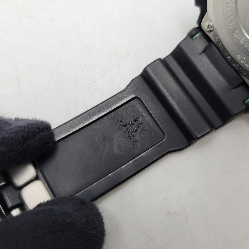 【中古品】【メンズ/レディース】 G-SHOCK ジーショック GRAVITYMASTER SOLAR ANALOG GW-A1100 グラビティマスター ソーラー アナログ 腕時計 196-260512-as-26-izu サイズ：48.4 × 53.8 × 17.3 mm カラー：ブラック 万代Net店