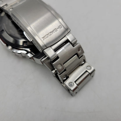 【中古品】【メンズ/レディース】 G-SHOCK ジーショック FULL METAL SOLAR DIGITAL GMW-B5000 フルメタル ソーラー デジタル 腕時計 196-260512-as-25-izu サイズ：49.3 × 43.2 × 13 mm カラー：シルバー 万代Net店