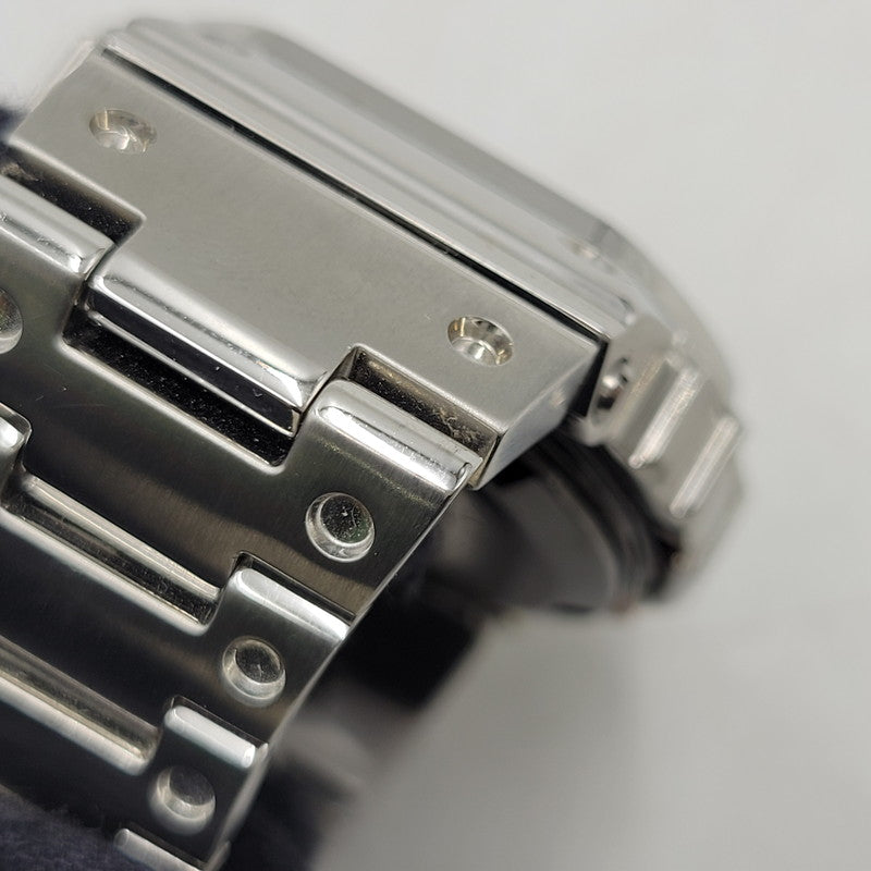 【中古品】【メンズ/レディース】 G-SHOCK ジーショック FULL METAL SOLAR DIGITAL GMW-B5000 フルメタル ソーラー デジタル 腕時計 196-260512-as-25-izu サイズ：49.3 × 43.2 × 13 mm カラー：シルバー 万代Net店