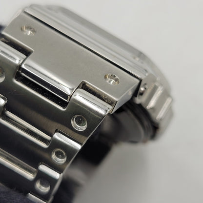 【中古品】【メンズ/レディース】 G-SHOCK ジーショック FULL METAL SOLAR DIGITAL GMW-B5000 フルメタル ソーラー デジタル 腕時計 196-260512-as-25-izu サイズ：49.3 × 43.2 × 13 mm カラー：シルバー 万代Net店