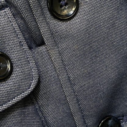 【中古品】【メンズ】 FRED PERRY フレッドペリー F2405 HOODED DOWN JACKET フーデッド ダウン ジャケット アウター 141-260712-ya-09-izu サイズ：M カラー：ネイビー 万代Net店