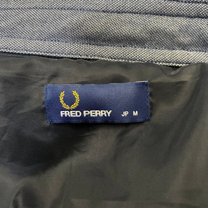 【中古品】【メンズ】 FRED PERRY フレッドペリー F2405 HOODED DOWN JACKET フーデッド ダウン ジャケット アウター 141-260712-ya-09-izu サイズ：M カラー：ネイビー 万代Net店