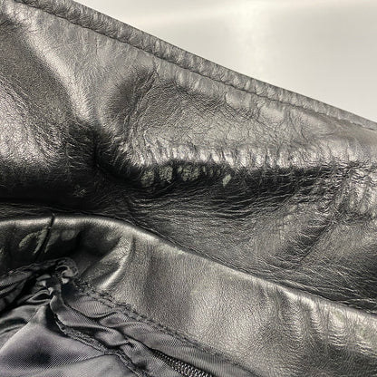 【中古品】【メンズ】 KADOYA カドヤ K'S LEATHER レザー DOUBLE RIDERS JACKET ダブルライダース ジャケット アウター 145-260512-ya-09-izu サイズ：S カラー：BLACK 万代Net店