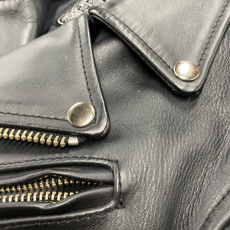 【中古品】【メンズ】 KADOYA カドヤ K'S LEATHER レザー DOUBLE RIDERS JACKET ダブルライダース ジャケット アウター 145-260512-ya-09-izu サイズ：S カラー：BLACK 万代Net店