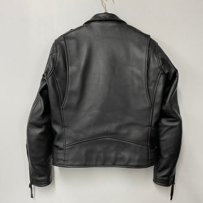 【中古品】【メンズ】 KADOYA カドヤ K'S LEATHER レザー DOUBLE RIDERS JACKET ダブルライダース ジャケット アウター 145-260512-ya-09-izu サイズ：S カラー：BLACK 万代Net店
