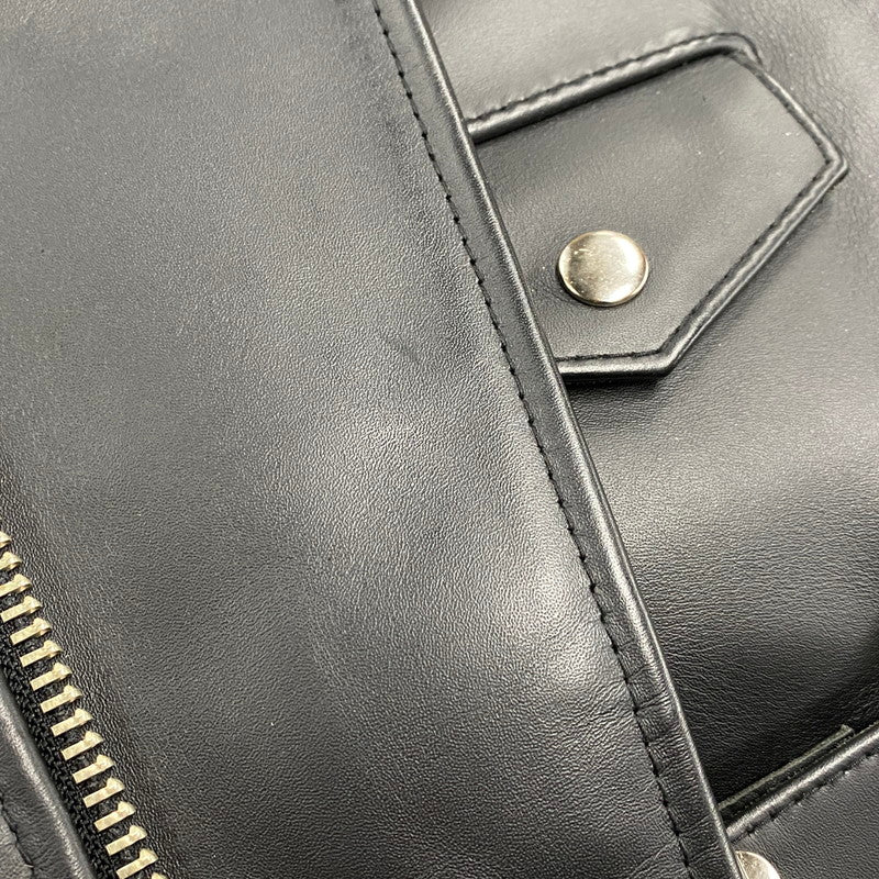 【中古品】【メンズ】 KADOYA カドヤ K'S LEATHER レザー DOUBLE RIDERS JACKET ダブルライダース ジャケット アウター 145-260512-ya-09-izu サイズ：S カラー：BLACK 万代Net店