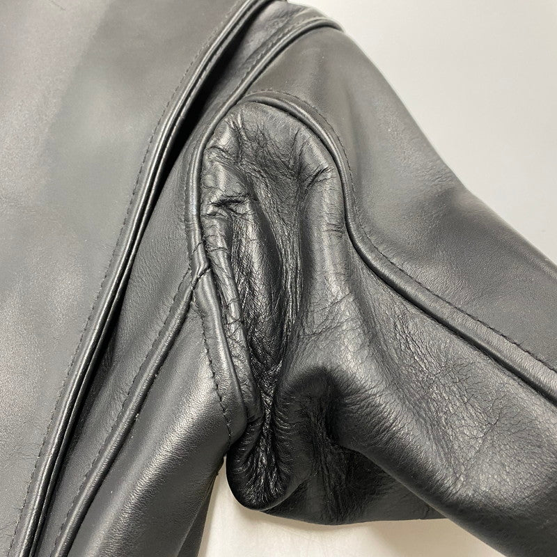 【中古品】【メンズ】 KADOYA カドヤ K'S LEATHER レザー DOUBLE RIDERS JACKET ダブルライダース ジャケット アウター 145-260512-ya-09-izu サイズ：S カラー：BLACK 万代Net店