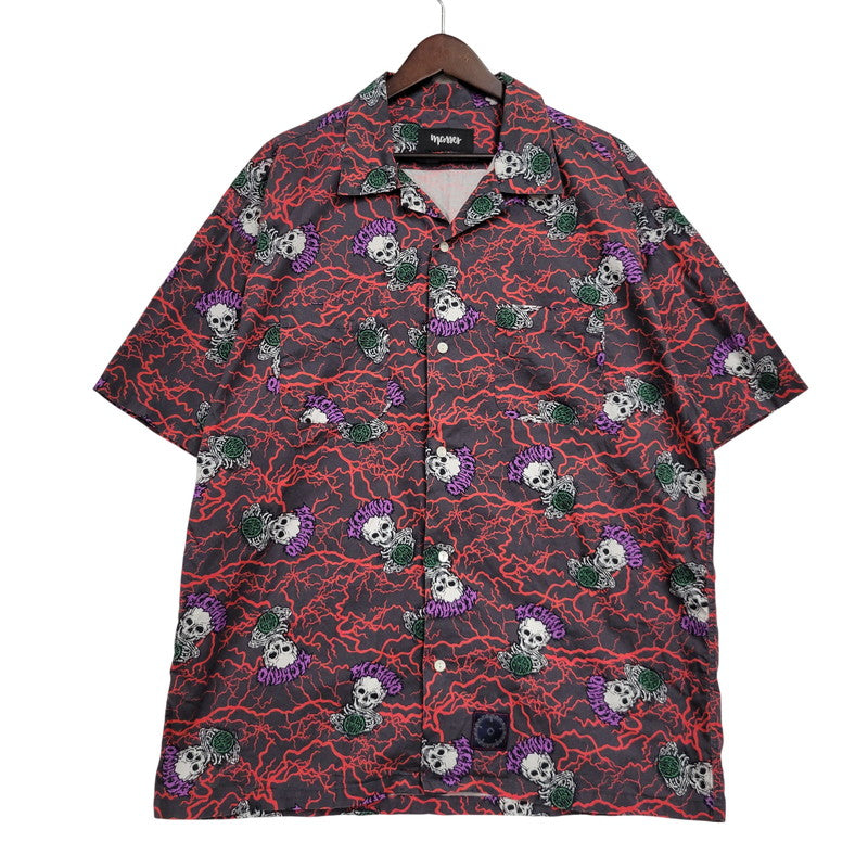 【中古品】【メンズ】 M&M エムアンドエム × MASSES マシス SHIRT S/S EL CHAVO ショートスリーブ シャツ エル チャボ 半袖 トップス 142-260512-as-09-izu サイズ：L カラー：マルチカラー 万代Net店