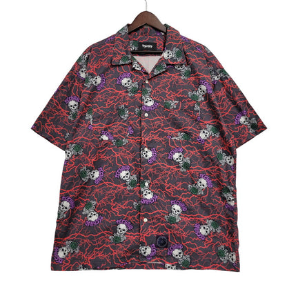 【中古品】【メンズ】 M&M エムアンドエム × MASSES マシス SHIRT S/S EL CHAVO ショートスリーブ シャツ エル チャボ 半袖 トップス 142-260512-as-09-izu サイズ：L カラー：マルチカラー 万代Net店