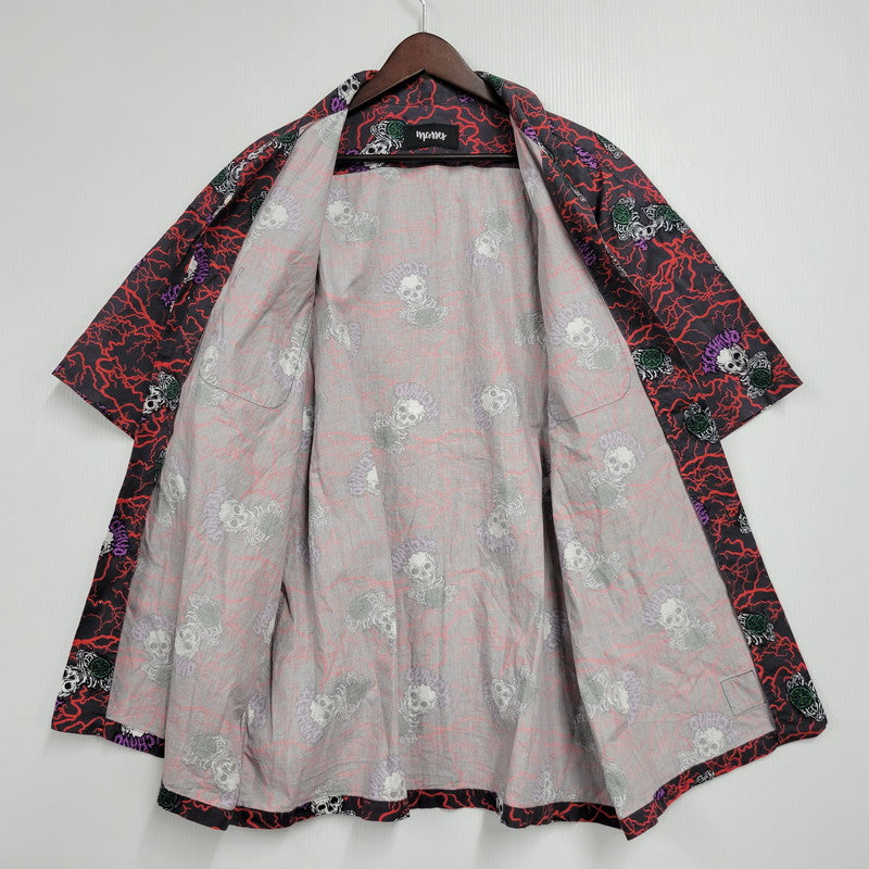 【中古品】【メンズ】 M&M エムアンドエム × MASSES マシス SHIRT S/S EL CHAVO ショートスリーブ シャツ エル チャボ 半袖 トップス 142-260512-as-09-izu サイズ：L カラー：マルチカラー 万代Net店