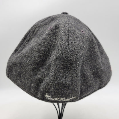 【中古品】【メンズ/レディース】 Supreme シュプリーム × WOOLRICH ウールリッチ × NEW ERA ニューエラ BOX LOGO CAP ボックスロゴキャップ 帽子 185-260512-as-23-izu サイズ：7 5/8（60.6cm） カラー：ダークグレー 万代Net店