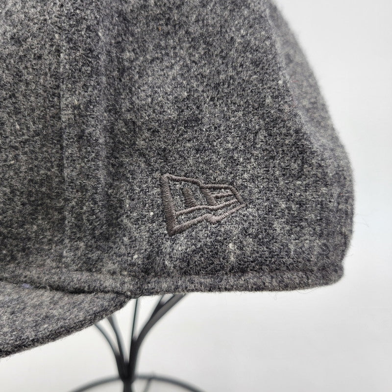 【中古品】【メンズ/レディース】 Supreme シュプリーム × WOOLRICH ウールリッチ × NEW ERA ニューエラ BOX LOGO CAP ボックスロゴキャップ 帽子 185-260512-as-23-izu サイズ：7 5/8（60.6cm） カラー：ダークグレー 万代Net店