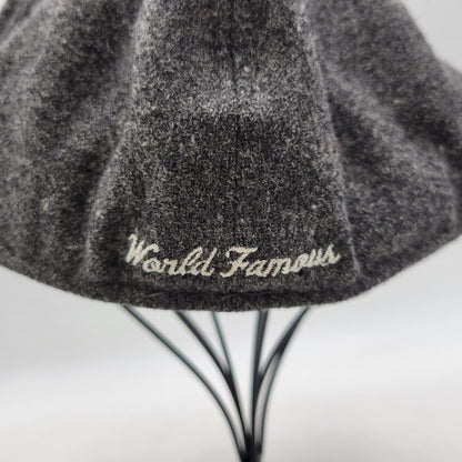【中古品】【メンズ/レディース】 Supreme シュプリーム × WOOLRICH ウールリッチ × NEW ERA ニューエラ BOX LOGO CAP ボックスロゴキャップ 帽子 185-260512-as-23-izu サイズ：7 5/8（60.6cm） カラー：ダークグレー 万代Net店