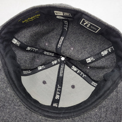 【中古品】【メンズ/レディース】 Supreme シュプリーム × WOOLRICH ウールリッチ × NEW ERA ニューエラ BOX LOGO CAP ボックスロゴキャップ 帽子 185-260512-as-23-izu サイズ：7 5/8（60.6cm） カラー：ダークグレー 万代Net店