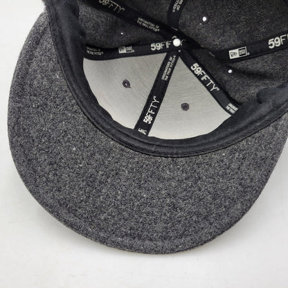 【中古品】【メンズ/レディース】 Supreme シュプリーム × WOOLRICH ウールリッチ × NEW ERA ニューエラ BOX LOGO CAP ボックスロゴキャップ 帽子 185-260512-as-23-izu サイズ：7 5/8（60.6cm） カラー：ダークグレー 万代Net店