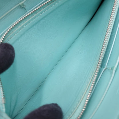 【中古品】【メンズ/レディース】 TIFFANY&Co. ティファニー LEATHER LONG WALLET レザー ロングウォレット L字ファスナー 長財布 181-260512-as-21-izu カラー：ブラック 万代Net店