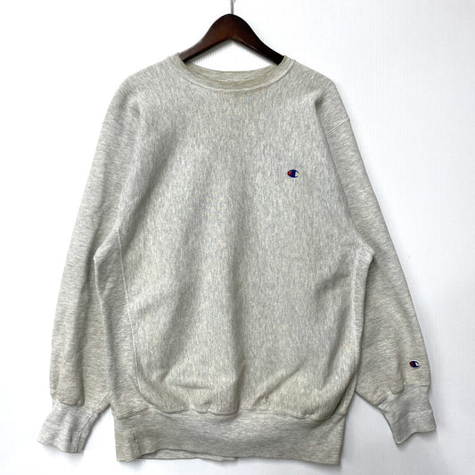 【現状渡し品】【メンズ】 CHAMPION チャンピオン 80-90S REVERSE WEAVE SWEAT SHIRT リバース ウィーブ スウェット シャツ トップス 長袖 146-260512-ya-02-izu サイズ：下記参照 カラー：グレー 万代Net店