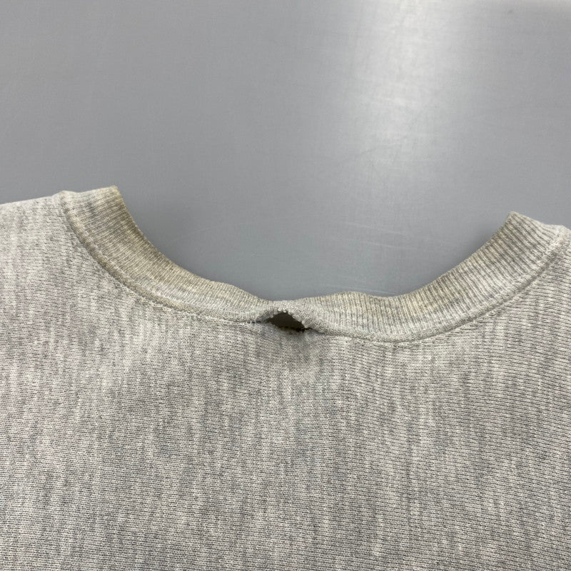 【現状渡し品】【メンズ】 CHAMPION チャンピオン 80-90S REVERSE WEAVE SWEAT SHIRT リバース ウィーブ スウェット シャツ トップス 長袖 146-260512-ya-02-izu サイズ：下記参照 カラー：グレー 万代Net店