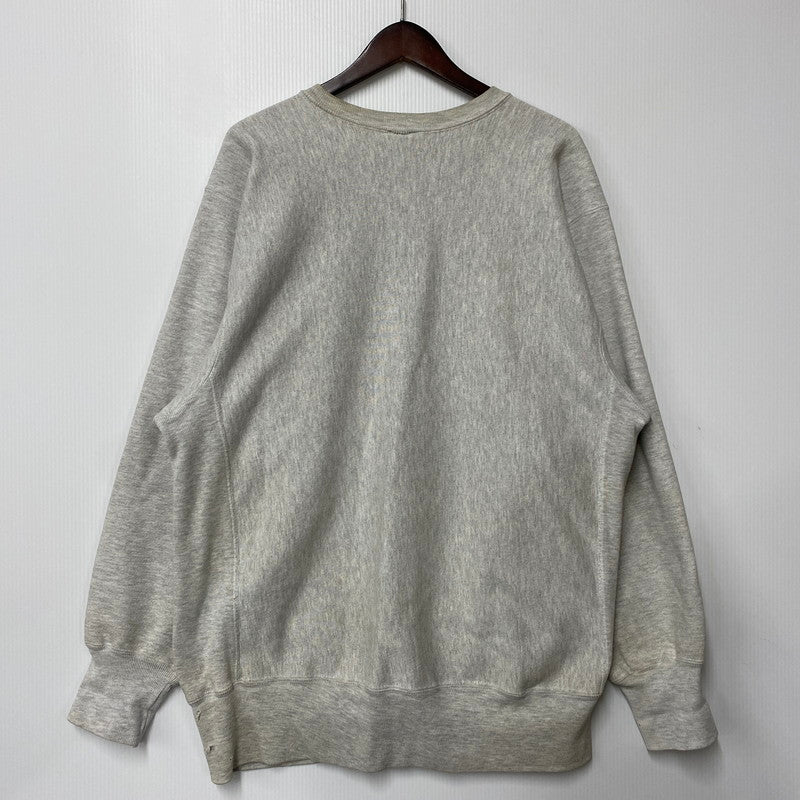 【現状渡し品】【メンズ】 CHAMPION チャンピオン 80-90S REVERSE WEAVE SWEAT SHIRT リバース ウィーブ スウェット シャツ トップス 長袖 146-260512-ya-02-izu サイズ：下記参照 カラー：グレー 万代Net店