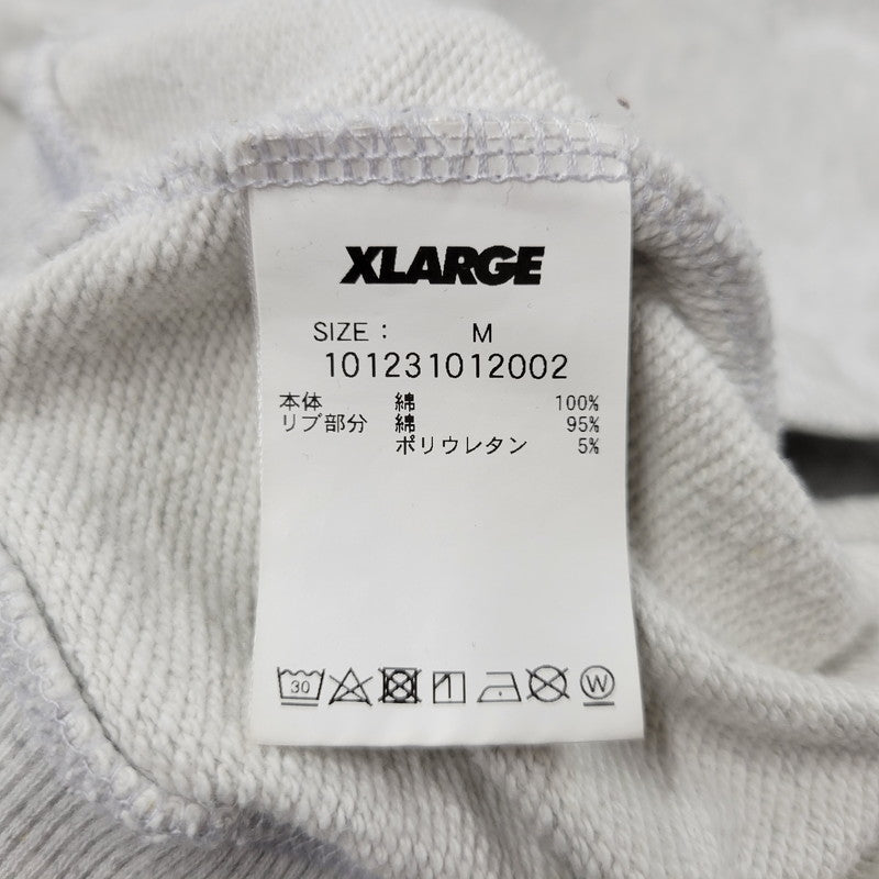 【中古品】【メンズ】 XLARGE エクストララージ 101231012002 GRAFFITI HOODED SWEAT グラフィティ フーデッド スウェット パーカー トップス 142-260605-kh-13-izu サイズ：M カラー：グレー 万代Net店