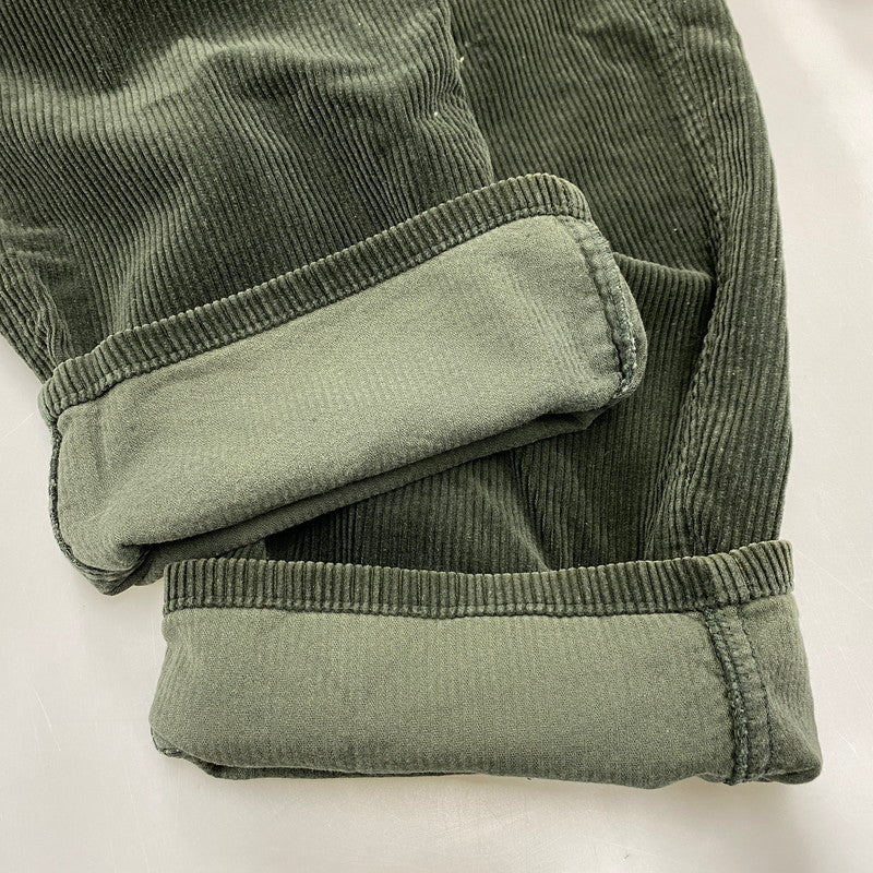 【中古品】【メンズ】 Polo by Ralph Lauren ポロバイラルフローレン CORDUROY PANTS コーデュロイ パンツ USA製 157-260524-as-29-izu サイズ：34×30 カラー：グリーン系 万代Net店