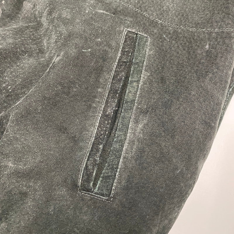 【中古品】【メンズ】 SPOTLIGHT スポットライト SAINTS SUEDE STADIUM JACKET セインツ スエード スタジアム ジャケット アウター 146-260512-ya-08-izu サイズ：L カラー：BLACK 万代Net店