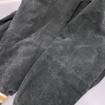 【中古品】【メンズ】 SPOTLIGHT スポットライト SAINTS SUEDE STADIUM JACKET セインツ スエード スタジアム ジャケット アウター 146-260512-ya-08-izu サイズ：L カラー：BLACK 万代Net店