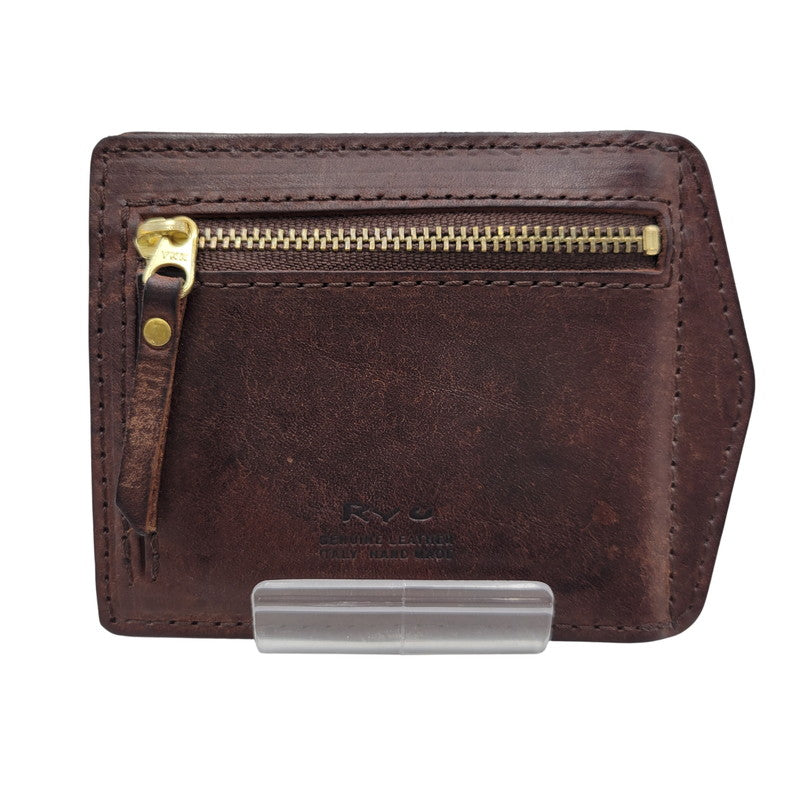 【中古品】【メンズ/レディース】 RYU リュウ MONEY CLIP COIN マネークリップ コイン 200-260523-as-10-izu カラー：ブラウン 万代Net店