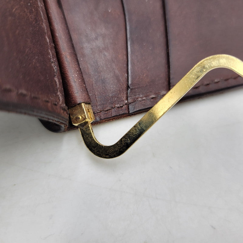 【中古品】【メンズ/レディース】 RYU リュウ MONEY CLIP COIN マネークリップ コイン 200-260523-as-10-izu カラー：ブラウン 万代Net店