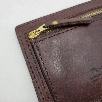【中古品】【メンズ/レディース】 RYU リュウ MONEY CLIP COIN マネークリップ コイン 200-260523-as-10-izu カラー：ブラウン 万代Net店