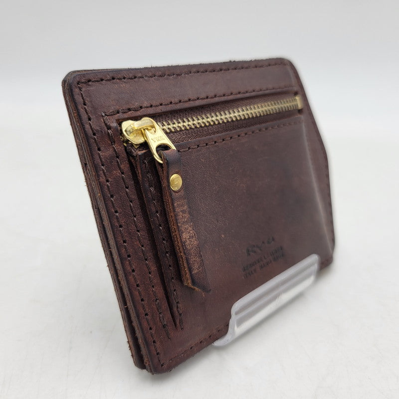 【中古品】【メンズ/レディース】 RYU リュウ MONEY CLIP COIN マネークリップ コイン 200-260523-as-10-izu カラー：ブラウン 万代Net店