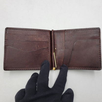 【中古品】【メンズ/レディース】 RYU リュウ MONEY CLIP COIN マネークリップ コイン 200-260523-as-10-izu カラー：ブラウン 万代Net店