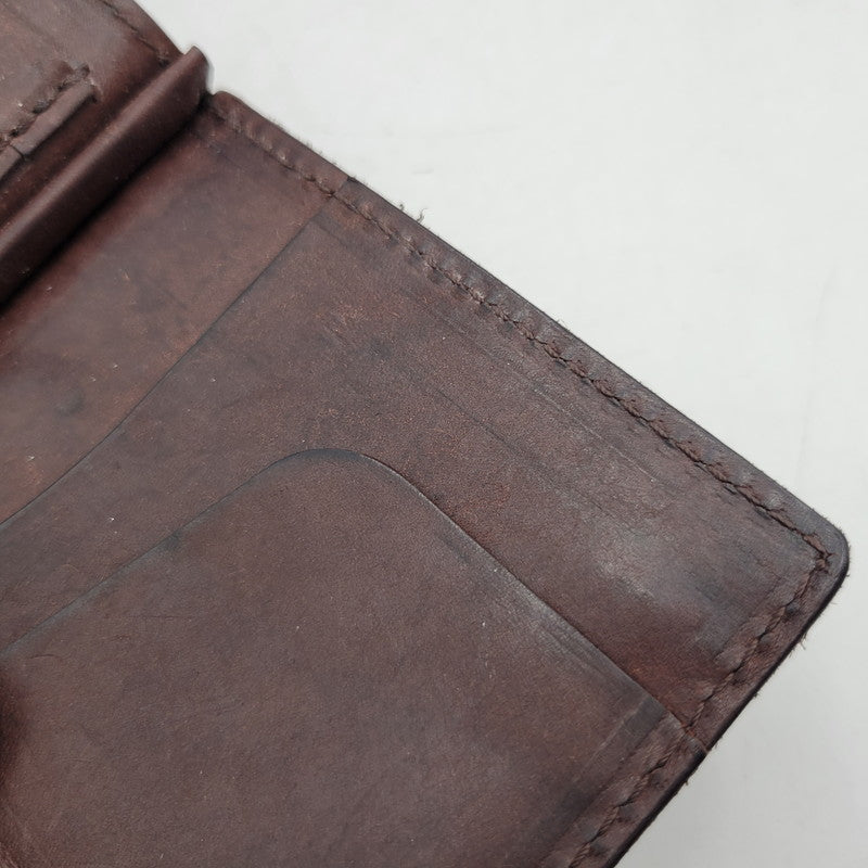 【中古品】【メンズ/レディース】 RYU リュウ MONEY CLIP COIN マネークリップ コイン 200-260523-as-10-izu カラー：ブラウン 万代Net店