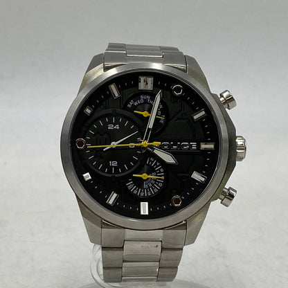 【中古品】【メンズ】 POLICE ポリス GK0039204 CHRONOGRAPH QUARTZ クロノグラフ クォーツ 腕時計 時計 197-260525-ya-07-izu カラー：シルバー 万代Net店