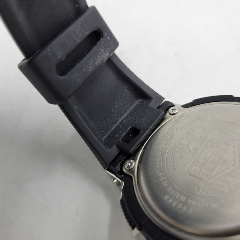【中古品】【メンズ/レディース】 G-SHOCK ジーショック QUARTZ WATCH GM-110 クォーツ 腕時計 196-260512-as-28-izu サイズ：51.9 × 48.8 × 16.9 mm カラー：シルバー×ブラック 万代Net店