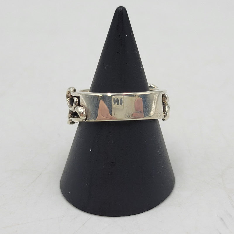 【中古品】【メンズ/レディース】 PATRICK COX パトリックコックス 925 BLACK STONE RING ブラック ストーン リング 指輪 アクセサリー 192-260523-as-05-izu カラー：シルバー×ブラック 万代Net店
