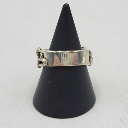 【中古品】【メンズ/レディース】 PATRICK COX パトリックコックス 925 BLACK STONE RING ブラック ストーン リング 指輪 アクセサリー 192-260523-as-05-izu カラー：シルバー×ブラック 万代Net店