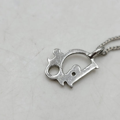 【中古品】【メンズ/レディース】 Dior ディオール LOGO CHARM BRACELET ロゴ チャーム ブレスレット アクセサリー 182-260512-as-30-izu カラー：シルバー 万代Net店