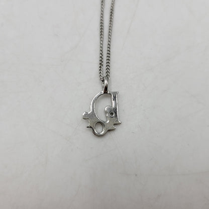 【中古品】【メンズ/レディース】 Dior ディオール LOGO CHARM BRACELET ロゴ チャーム ブレスレット アクセサリー 182-260512-as-30-izu カラー：シルバー 万代Net店